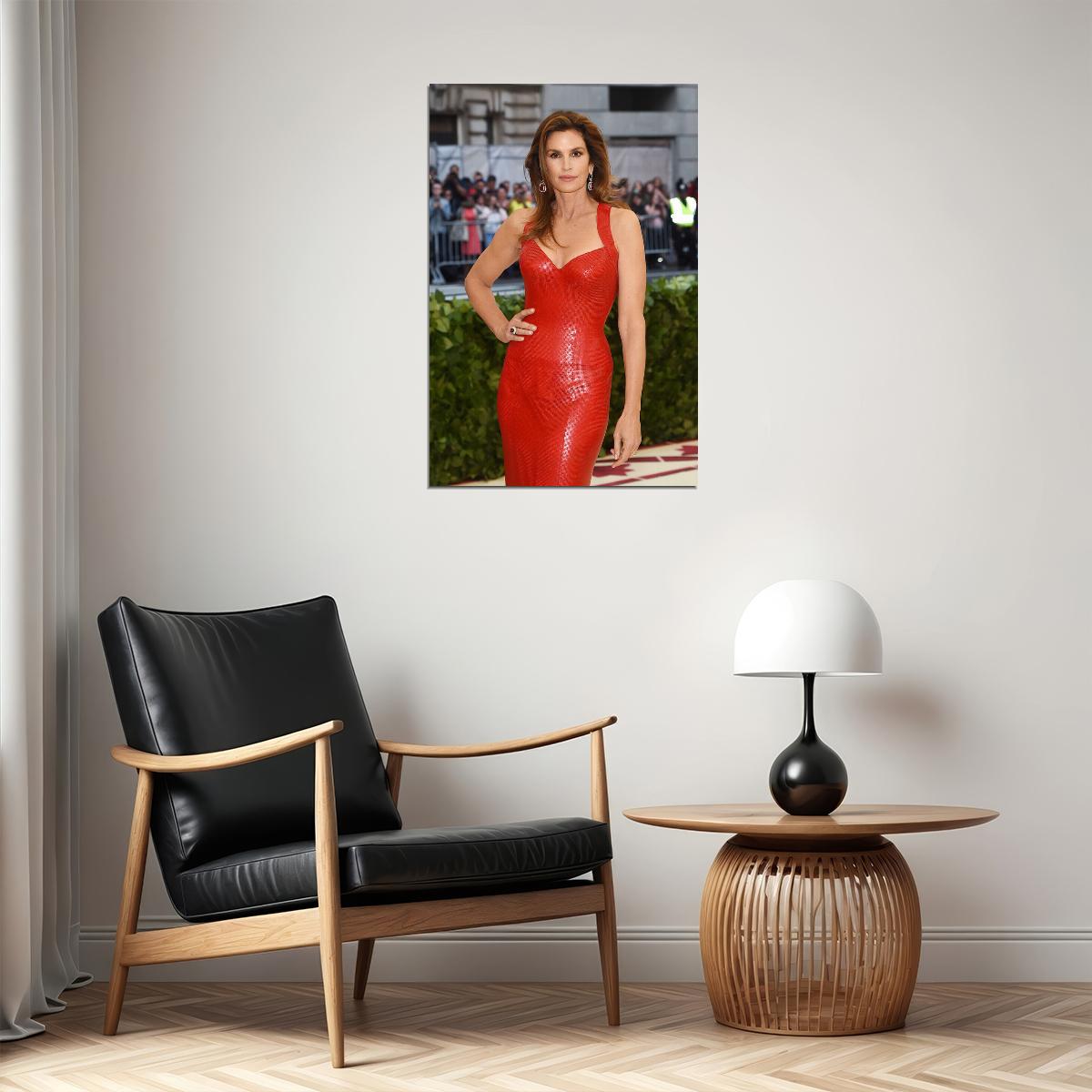 Cindy Crawford Cinema Actress Model Artist Poster Wall Art Print Home Wall Decor - xonomax