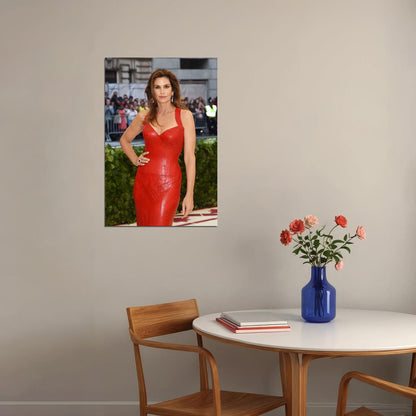 Cindy Crawford Cinema Actress Model Artist Poster Wall Art Print Home Wall Decor - xonomax