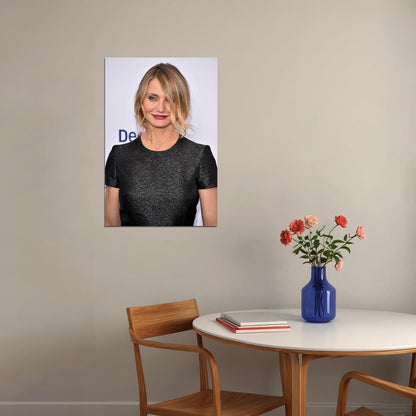 Cameron Diaz 80s 90s Celebrity Cinema Actress Poster Wall Art Print Home Wall Decor - xonomax