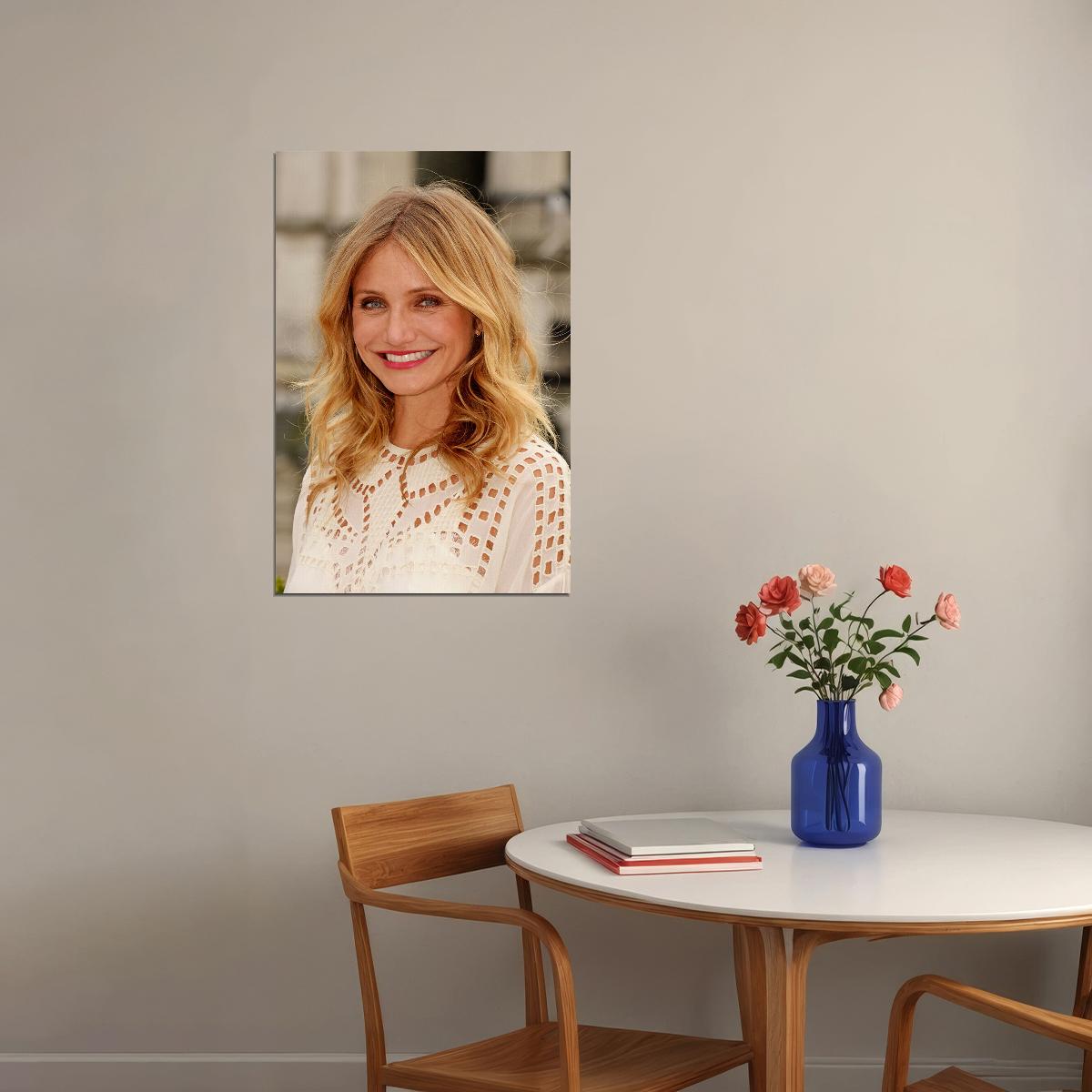 Cameron Diaz 80s 90s Celebrity Cinema Actress Poster Wall Art Print Home Wall Decor - xonomax