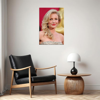 Cameron Diaz 80s 90s Tv Movie Actress Artist Poster Wall Art Print Home Wall Decor - xonomax