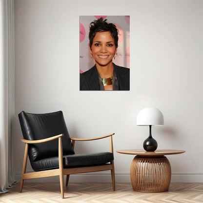 Halle Berry 80s 90s Model Movie Actress Artist Poster Wall Art Print Home Wall Decor - xonomax