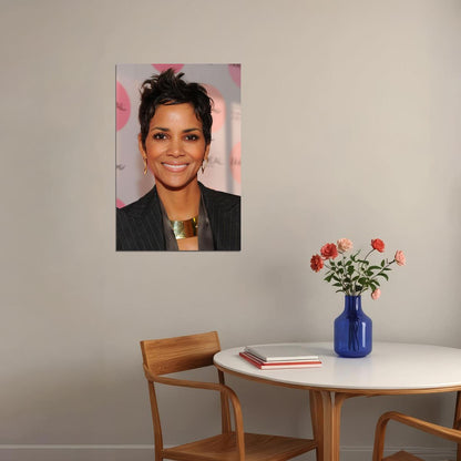 Halle Berry 80s 90s Model Movie Actress Artist Poster Wall Art Print Home Wall Decor - xonomax