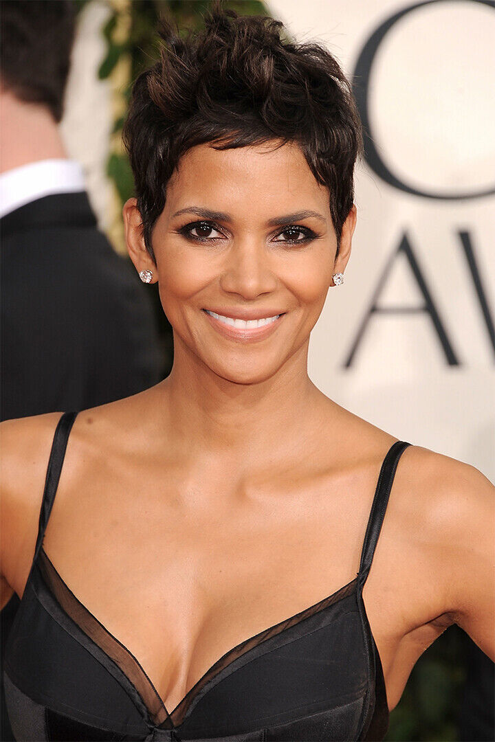 Halle Berry 80s 90s Model Movie Actress Poster Wall Art Print Home Wall Decor - xonomax