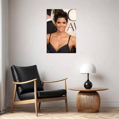 Halle Berry 80s 90s Model Movie Actress Poster Wall Art Print Home Wall Decor - xonomax