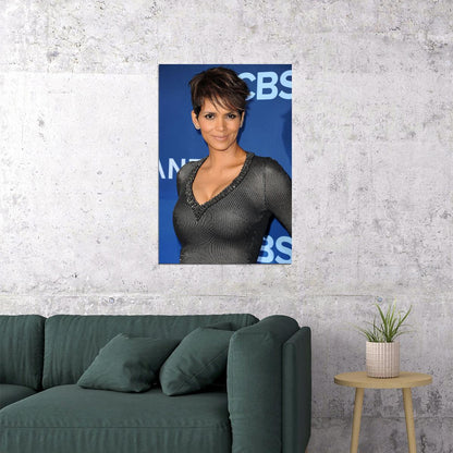 Halle Berry 80s 90s Celebrity Model Actress Poster Wall Art Print Home Wall Decor - xonomax