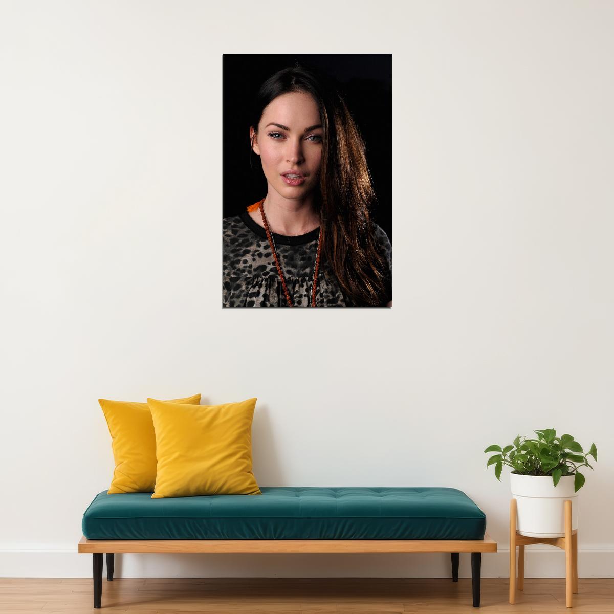 Megan Fox Celebrity Cinema Actress Model Poster Wall Art Print Home Wall Decor - xonomax