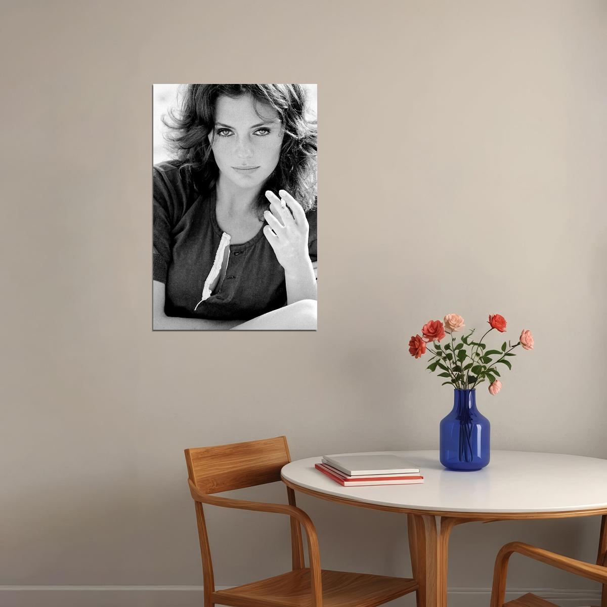 Jacqueline Bisset Tv Series Actress Artist Poster Wall Art Print Home Wall Decor - xonomax
