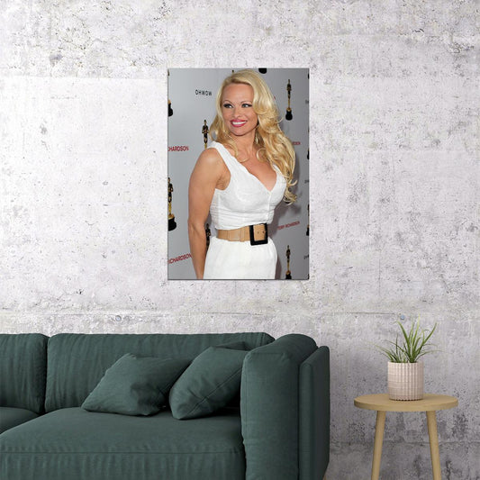Pamela Anderson 80s 90s Movie Actor Beauty Model Poster Wall Art Print Home Wall Decor - xonomax
