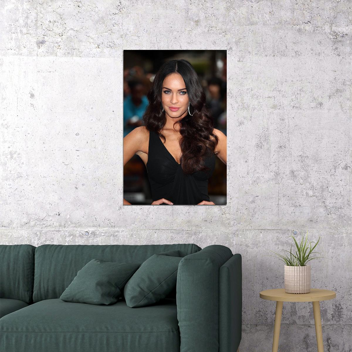 Megan Fox Celebrity Movie Actor Model Artist Poster Wall Art Print Home Wall Decor - xonomax