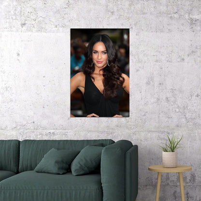 Megan Fox Celebrity Movie Actor Model Artist Poster Wall Art Print Home Wall Decor - xonomax