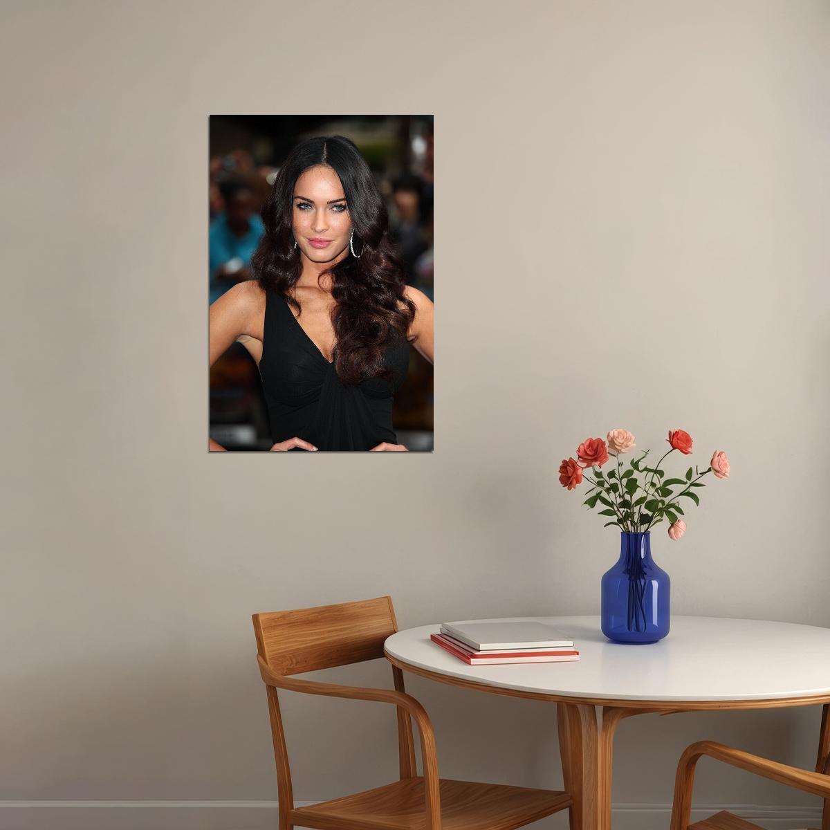 Megan Fox Celebrity Movie Actor Model Artist Poster Wall Art Print Home Wall Decor - xonomax