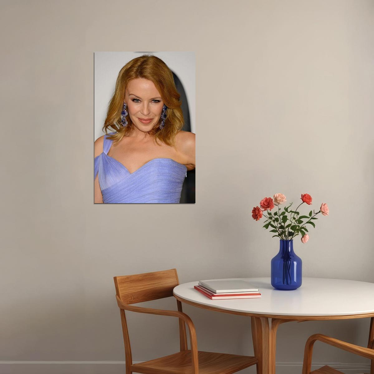 Kylie Minogue 80s 90s Celebrity Singer Actress Poster Wall Art Print Home Wall Decor - xonomax