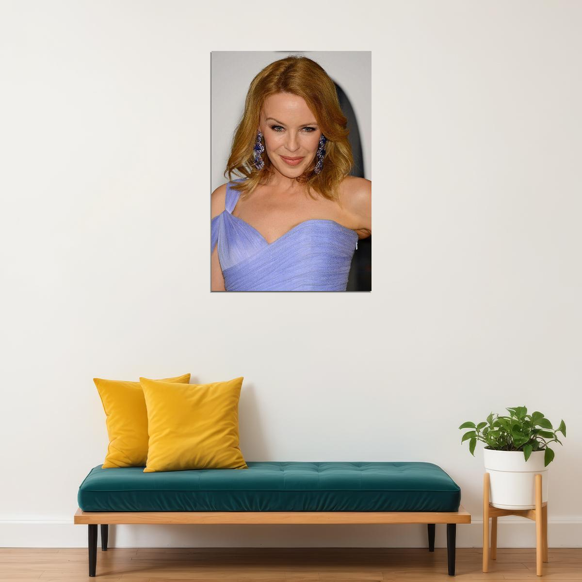 Kylie Minogue 80s 90s Celebrity Singer Actress Poster Wall Art Print Home Wall Decor - xonomax