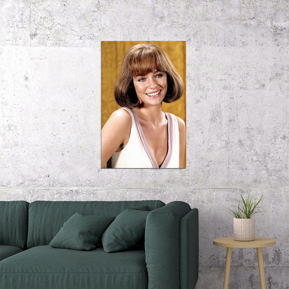 Jacqueline Bisset Celebrity Movie Actress Artist Poster Wall Art Print Home Wall Decor - xonomax