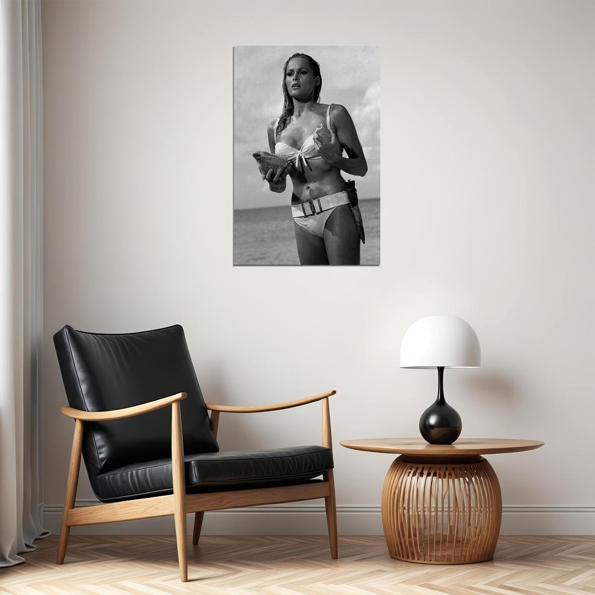 Ursula Andress Celebrity Cinema Actor Artist Poster Wall Art Print Home Wall Decor - xonomax
