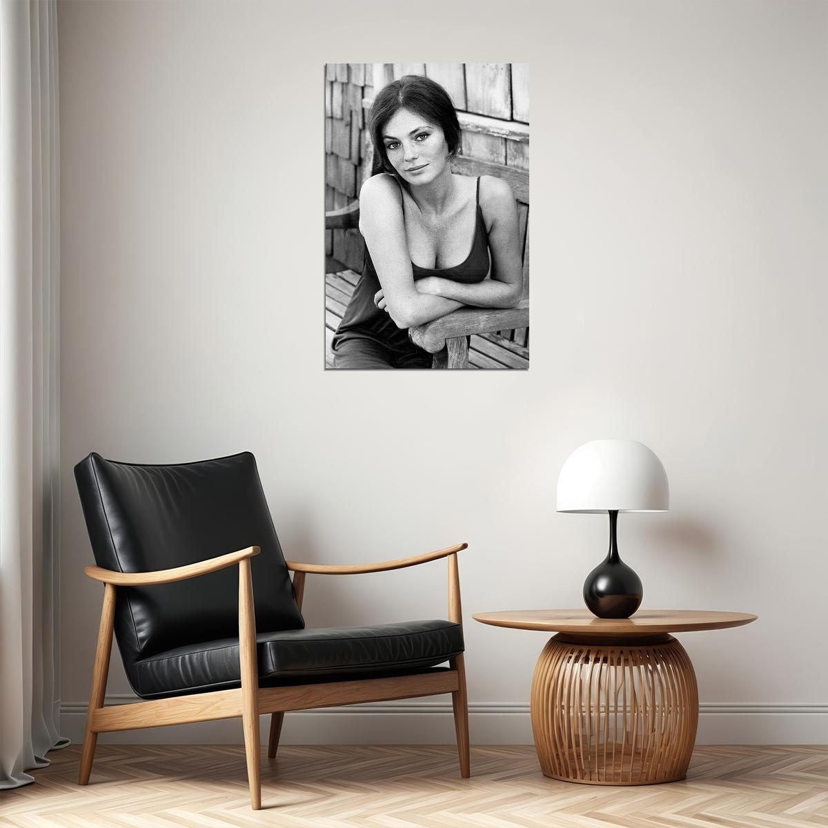 Jacqueline Bisset Vintage Cinema Actress Artist Poster Wall Art Print Home Wall Decor