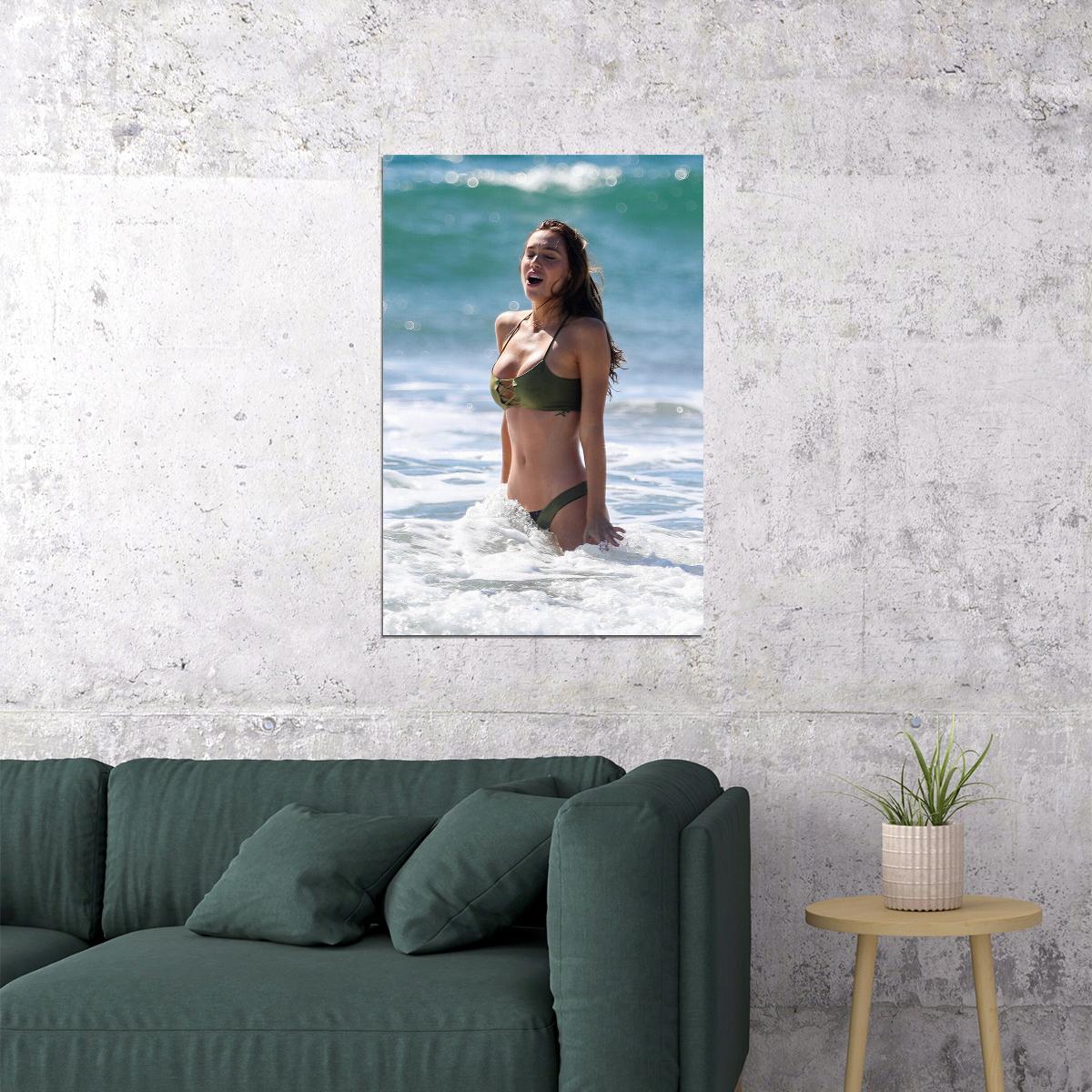 Alexis Ren Internet Celebrity Model Artist Poster Wall Art Print Home Wall Decor
