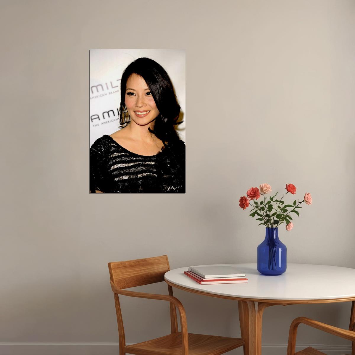 Lucy Liu Celebrity Cinema Actress Model Star Poster Wall Art Print Home Wall Decor - xonomax