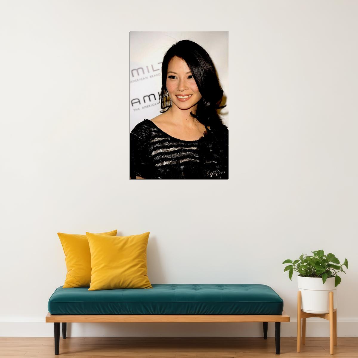 Lucy Liu Celebrity Cinema Actress Model Star Poster Wall Art Print Home Wall Decor - xonomax