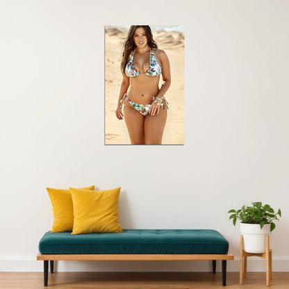 Ashley Graham Celebrity Beauty Model Actor Poster Wall Art Print Home Wall Decor - xonomax