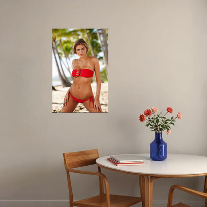 Kate Upton Celebrity Model Cinema Actor Poster Wall Art Print Home Wall Decor - xonomax