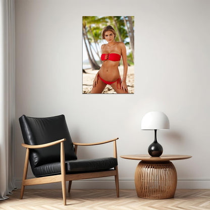 Kate Upton Celebrity Model Cinema Actor Poster Wall Art Print Home Wall Decor - xonomax