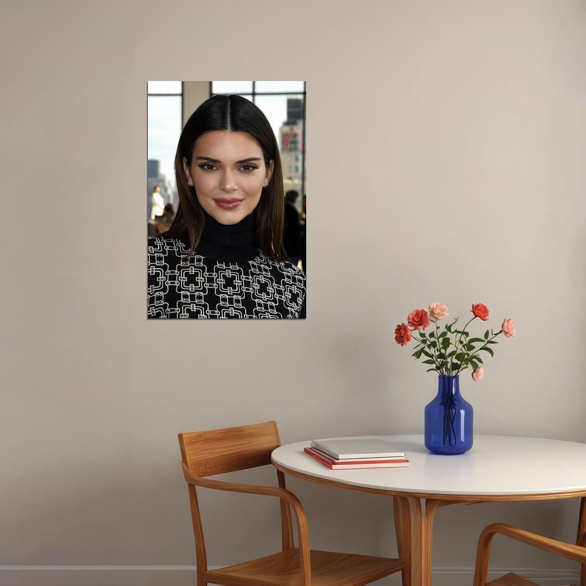 Kendall Jenner Celebrity Model Cinema Actor Poster Wall Art Print Home Wall Decor - xonomax