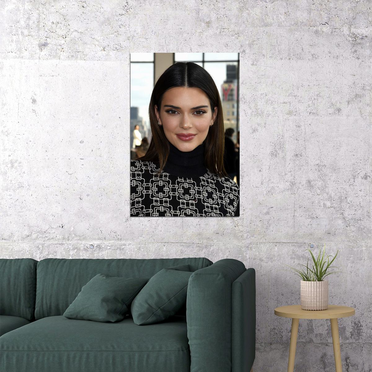 Kendall Jenner Celebrity Model Cinema Actor Poster Wall Art Print Home Wall Decor - xonomax