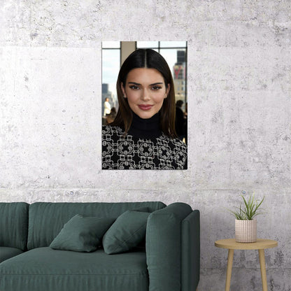 Kendall Jenner Celebrity Model Cinema Actor Poster Wall Art Print Home Wall Decor - xonomax
