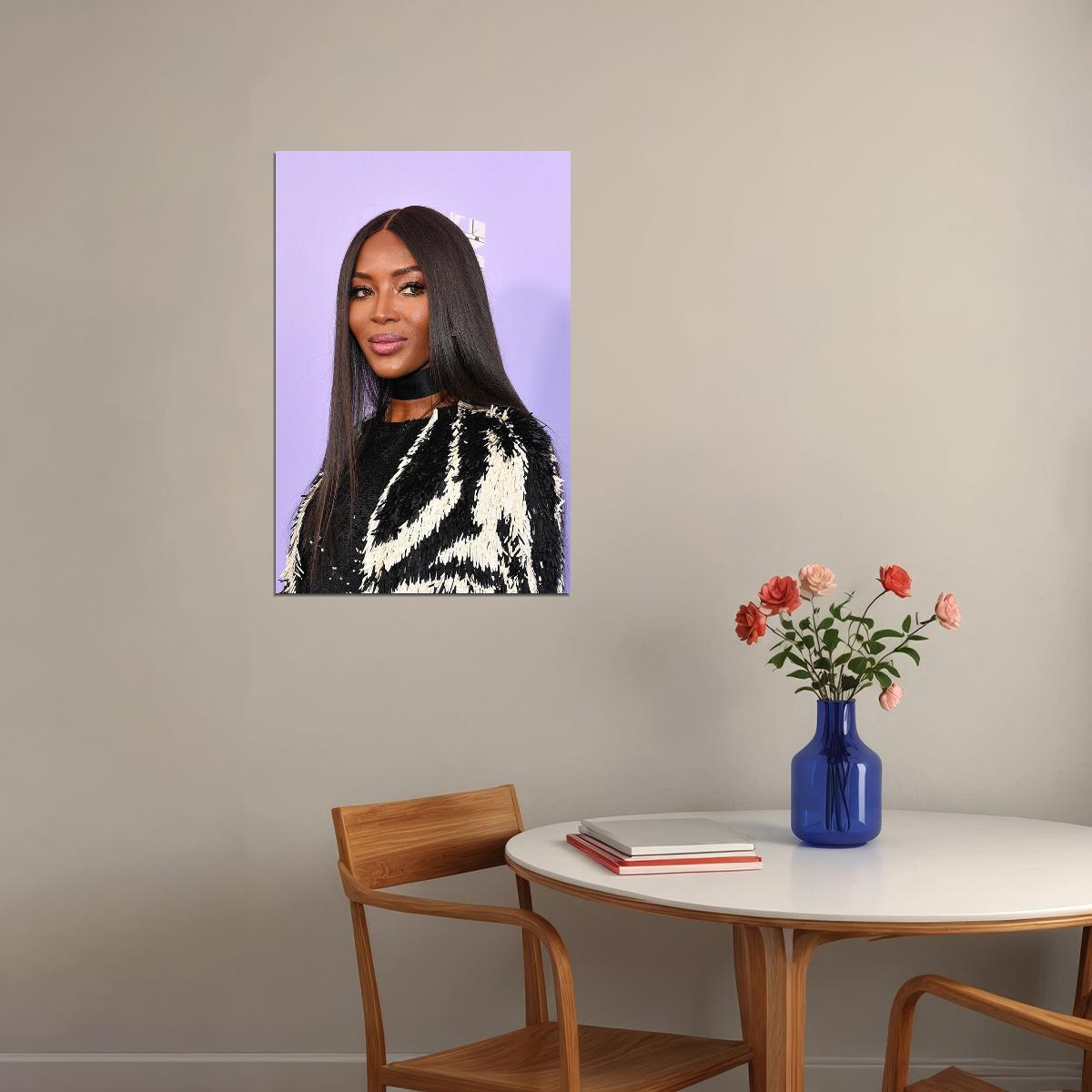 Naomi Campbell British Model Actor Actress Poster Wall Art Print Home Wall Decor - xonomax