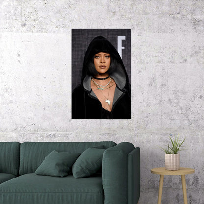 Rihanna Celebrity Pop Music Singer Artist Poster Wall Art Print Home Wall Decor