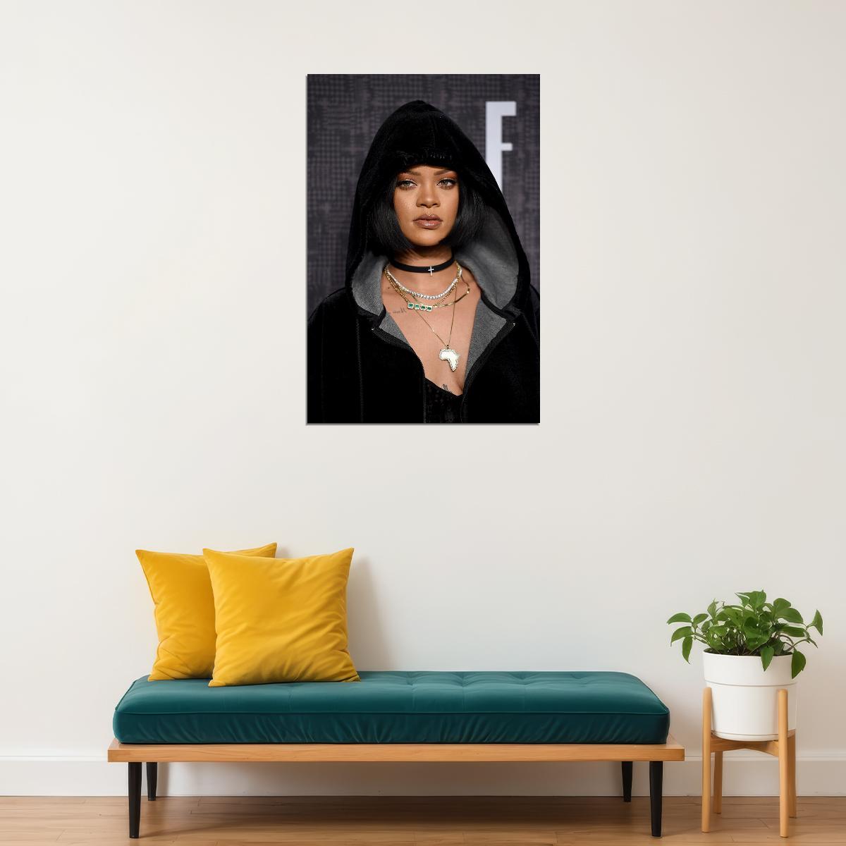 Rihanna Celebrity Pop Music Singer Artist Poster Wall Art Print Home Wall Decor