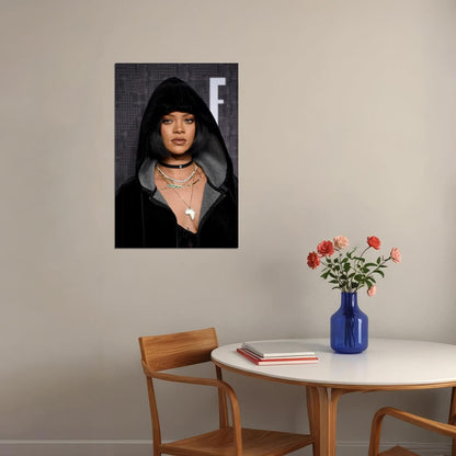 Rihanna Celebrity Pop Music Singer Artist Poster Wall Art Print Home Wall Decor