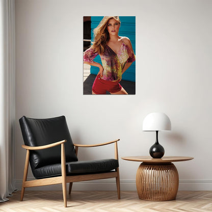 Nina Agdal Celebrity Beauty Model Actor Poster Wall Art Print Home Wall Decor - xonomax