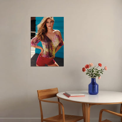 Nina Agdal Celebrity Beauty Model Actor Poster Wall Art Print Home Wall Decor - xonomax