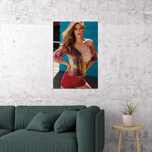 Nina Agdal Celebrity Beauty Model Actor Poster Wall Art Print Home Wall Decor - xonomax
