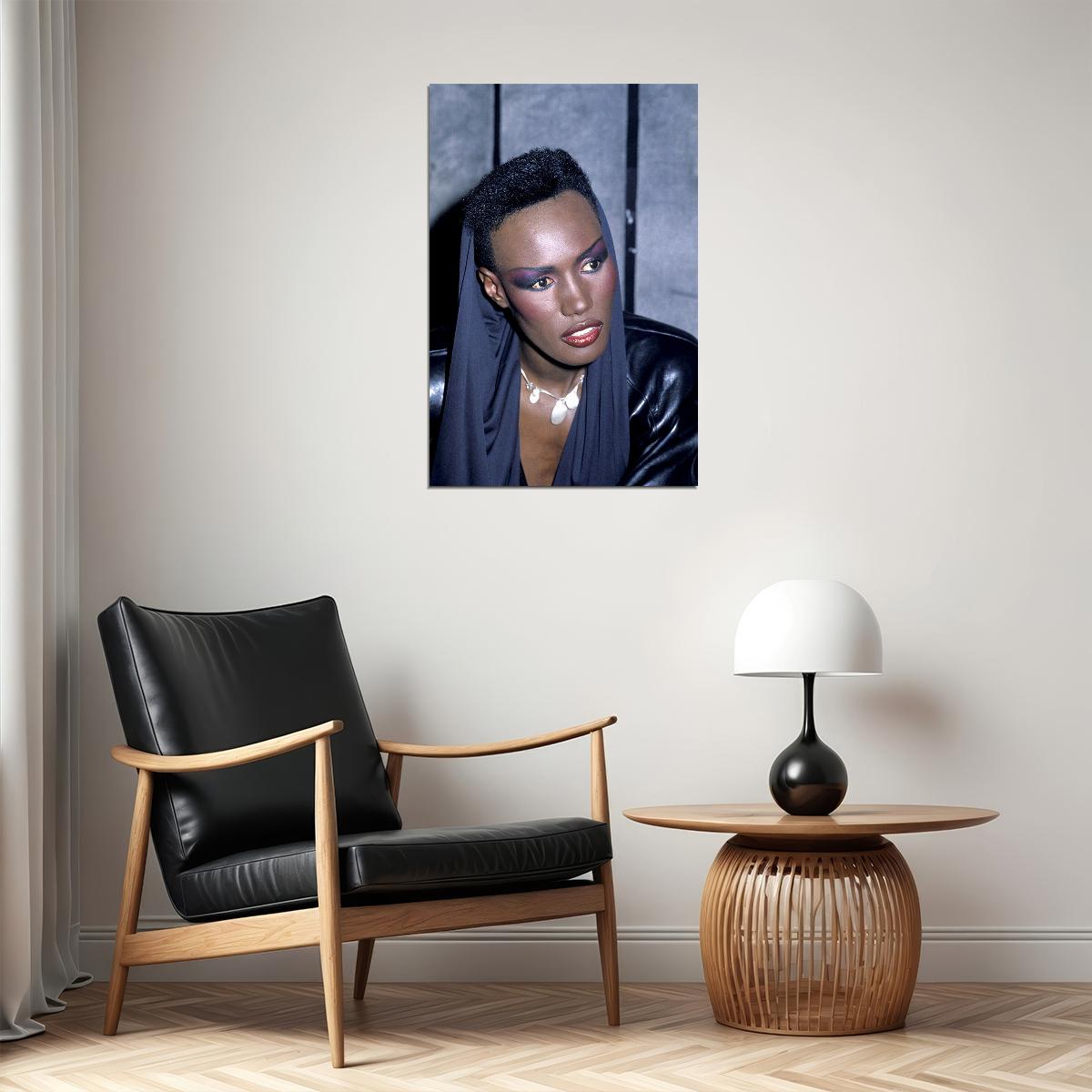 Grace Jones 80's 90's Singer Cinema Actress Poster Wall Art Print Home Wall Decor - xonomax