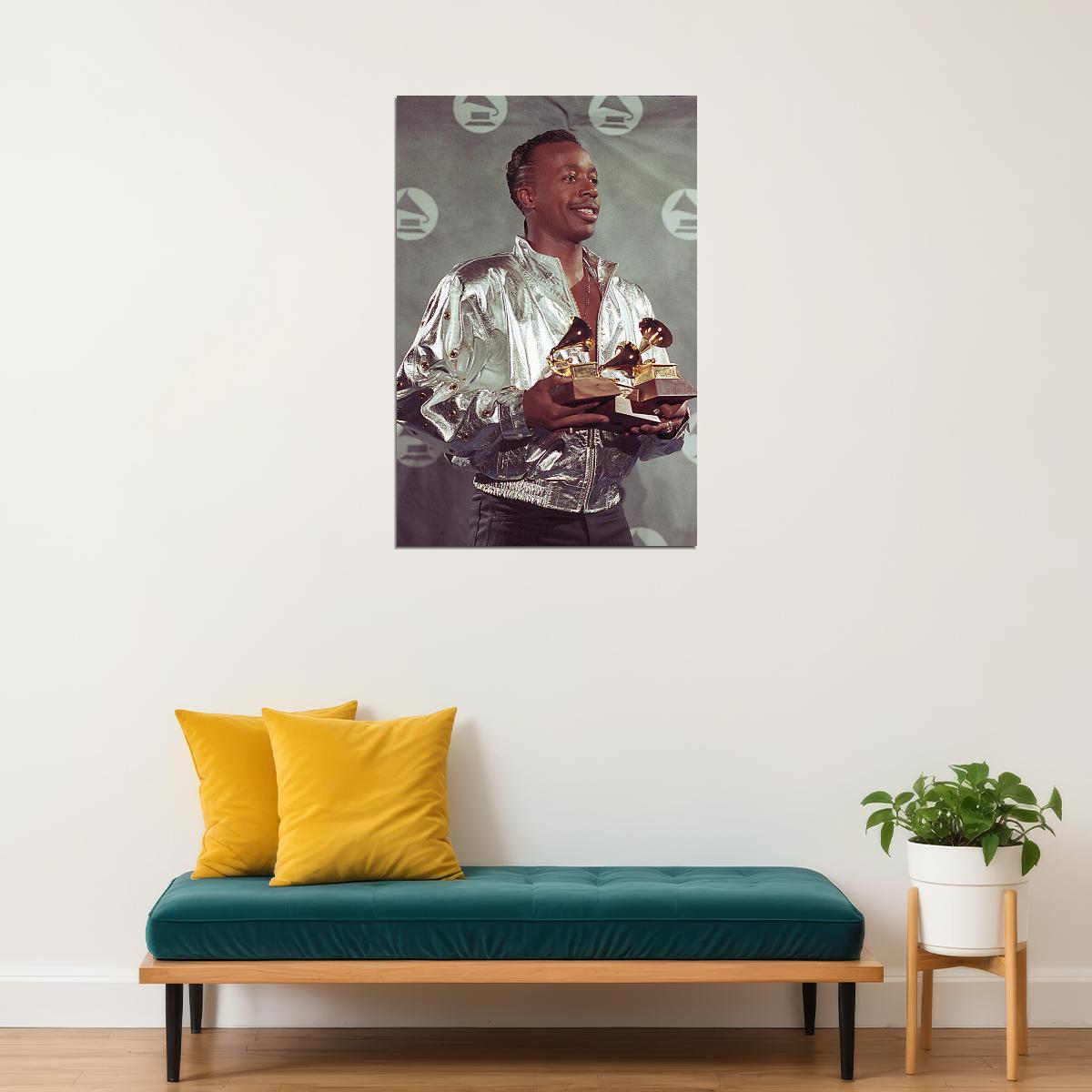 Mc Hammer 80's 90's Rap Music Dancer Singer Poster Wall Art Print Home Wall Decor - xonomax