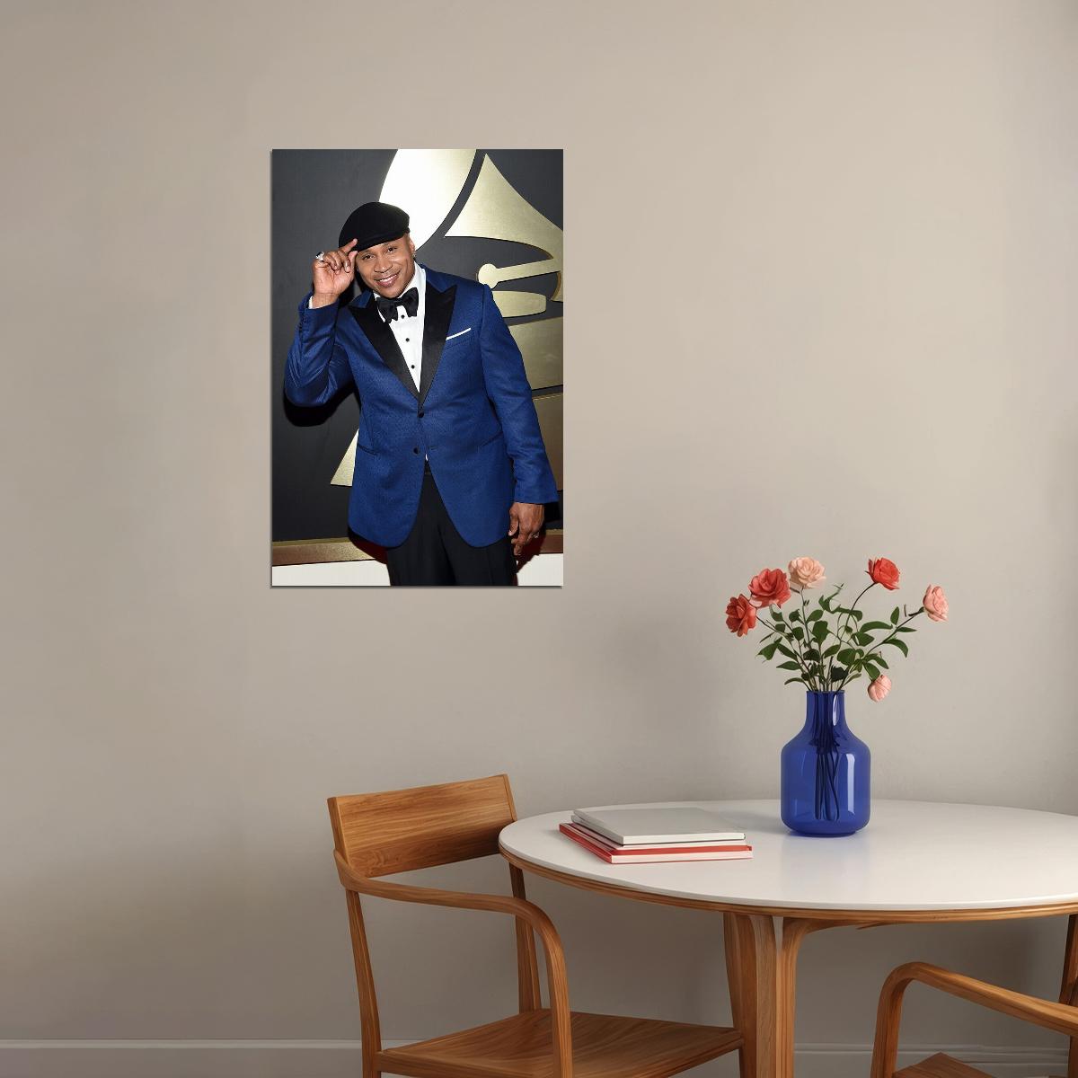 Ll Cool J Cinema Actress Musician Rapper Poster Wall Art Print Home Wall Decor - xonomax