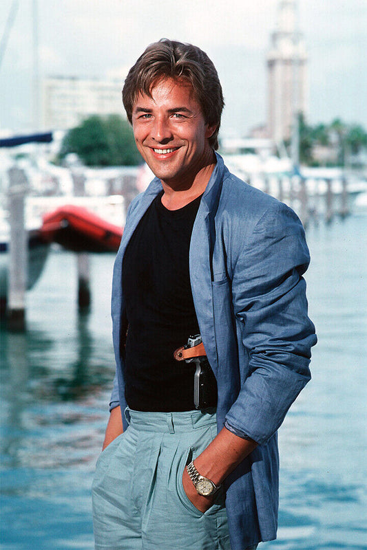 Miami Vice Show 80's 90's Teen Tv Show Movie Poster Wall Art Print Home Wall Decor - xonomax