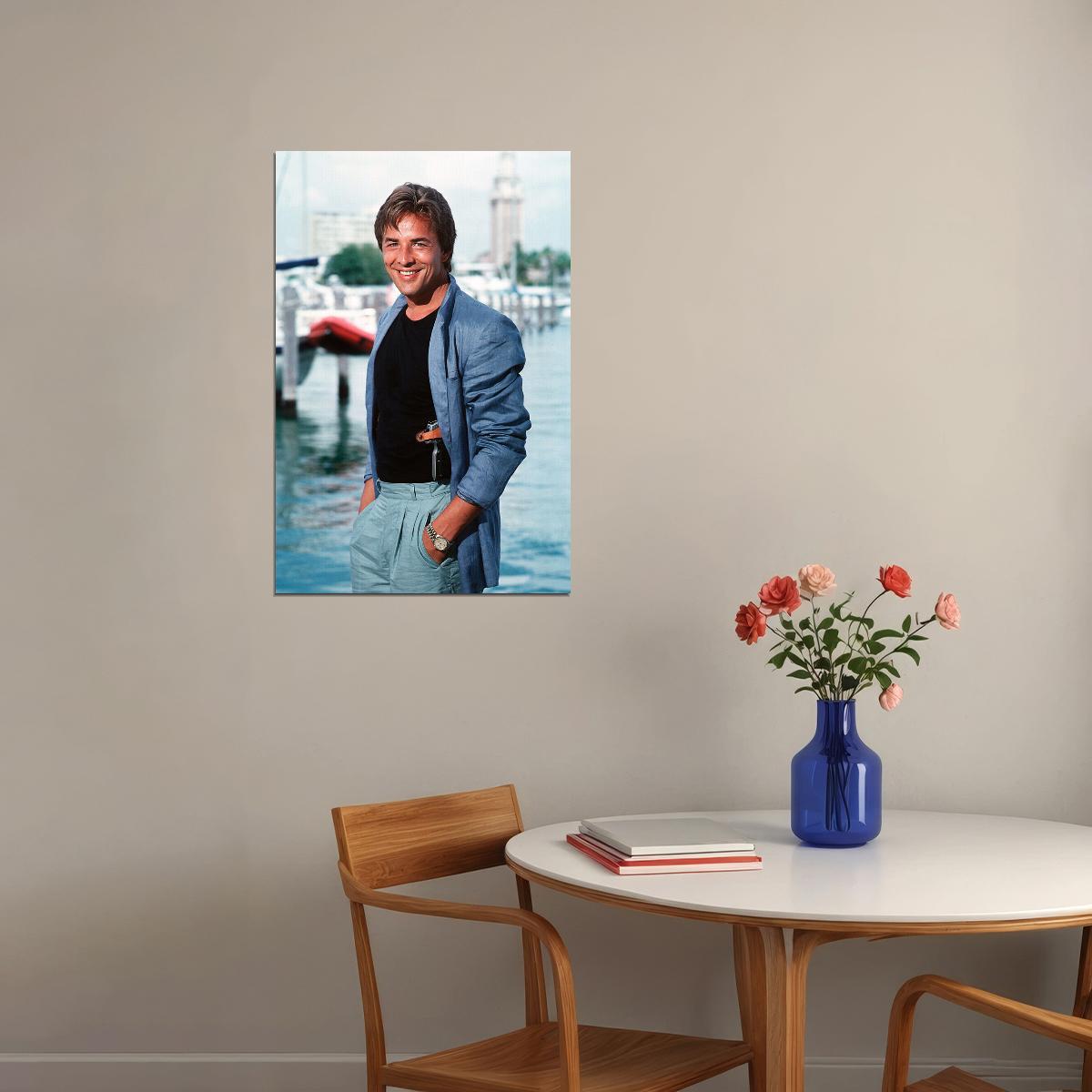 Miami Vice Show 80's 90's Teen Tv Show Movie Poster Wall Art Print Home Wall Decor