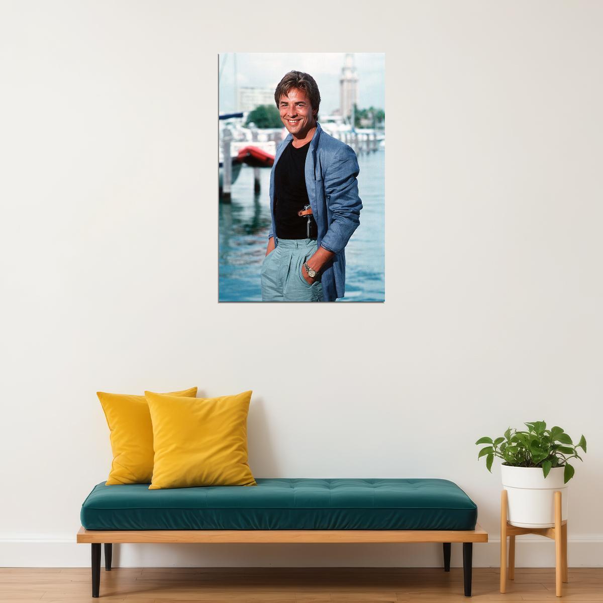 Miami Vice Show 80's 90's Teen Tv Show Movie Poster Wall Art Print Home Wall Decor