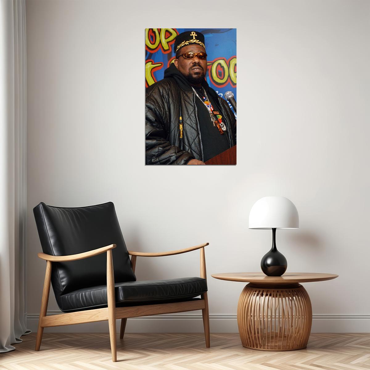 Afrika Bambaataa Music Singer Dj Hip Hop Poster Wall Art Print Home Wall Decor - xonomax