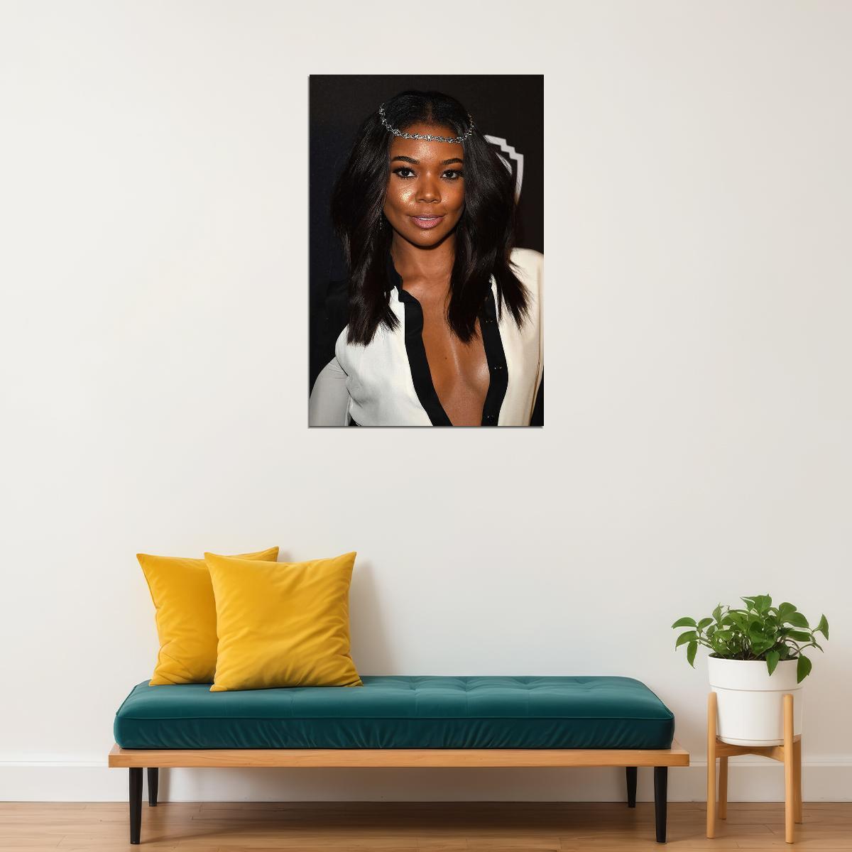 Gabrielle Union Celebrity Cinema Actor Model Poster Wall Art Print Home Wall Decor - xonomax