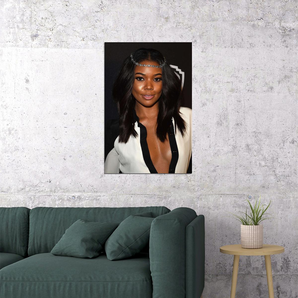 Gabrielle Union Celebrity Cinema Actor Model Poster Wall Art Print Home Wall Decor - xonomax
