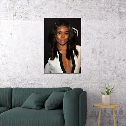 Gabrielle Union Celebrity Cinema Actor Model Poster Wall Art Print Home Wall Decor - xonomax