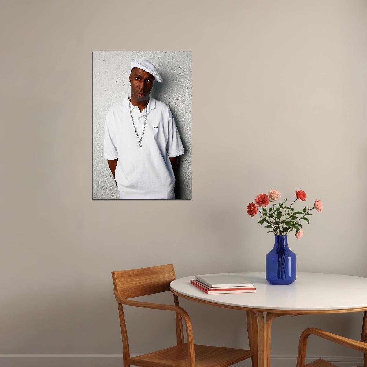 Grandmaster Flash Celebrity Rap Music Singer Poster Wall Art Print Home Wall Decor - xonomax