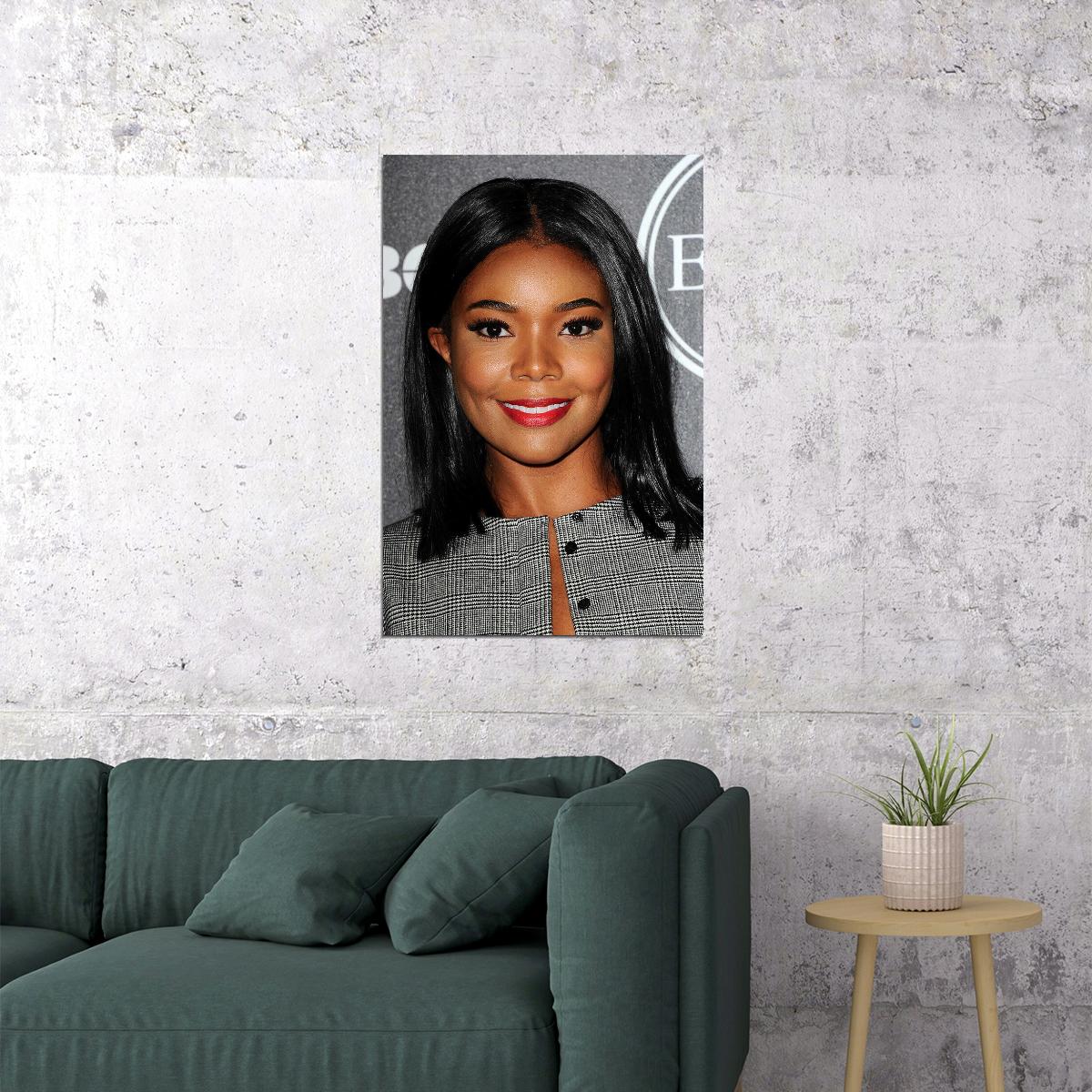 Gabrielle Union Celebrity Cinema Actress Poster Wall Art Print Home Wall Decor - xonomax