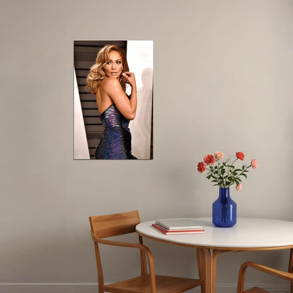 Jennifer Lopez Celebrity Singer Cinema Actress Poster Wall Art Print Home Wall Decor